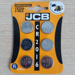 JCB CR2016 (pack of 6)