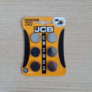 JCB CR2032 (Pack of 6)
