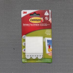 3M Command Medium Picture Hanging Strips (Pack of 6)