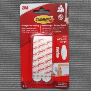 3M Command Large Adhesive Strips (Pack of 8)