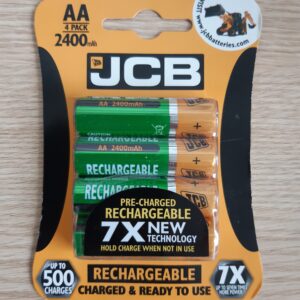JCB AA 2400mAh (pack of 4)
