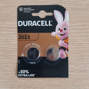 Duracell CR2025 (pack of 2)